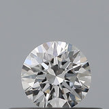0.24 carat Round diamond D  VVS2 Excellent