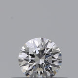 0.24 carat Round diamond F  VVS1 Excellent