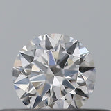 0.24 carat Round diamond D  VVS2 Excellent