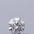 0.23 carat Round diamond E VVS1 Excellent