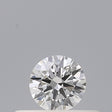 0.18 carat Round diamond E VVS2 Excellent