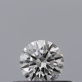 0.24 carat Round diamond G IF Excellent