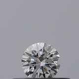 0.18 carat Round diamond E VS2 Excellent