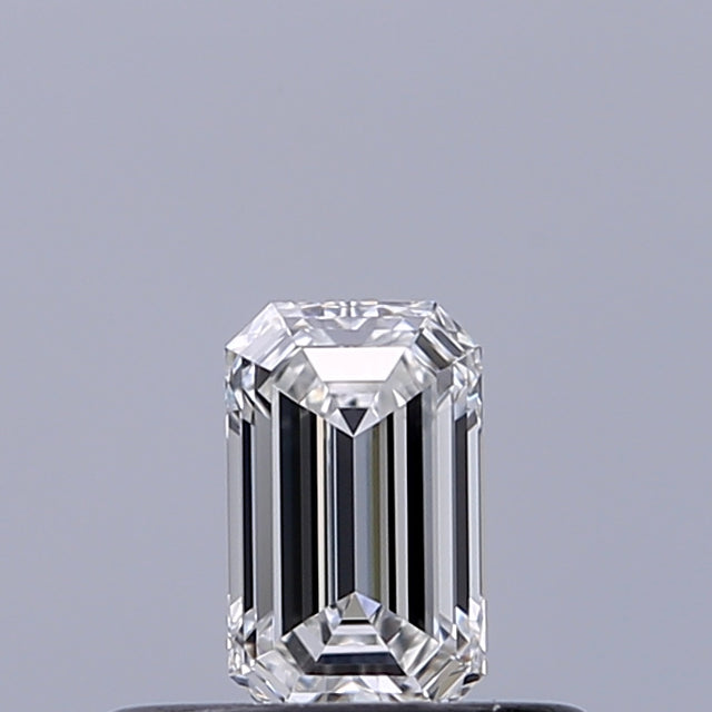 0.25 carat Emerald diamond E VVS1 