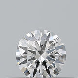 0.18 carat Round diamond E  VVS2 Excellent