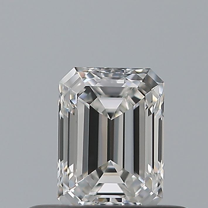 0.37 carat Emerald diamond F VVS1 