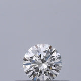 0.18 carat Round diamond F IF Excellent