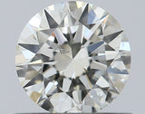 0.52 carat Round diamond J  SI2 Excellent