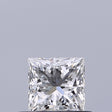 0.41 carat Princess diamond F IF 
