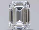 0.60 carat Emerald diamond D SI1 