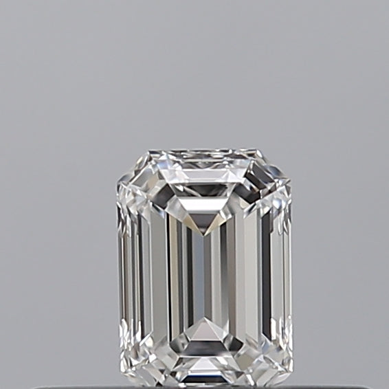 0.23 carat Emerald diamond E VVS1 