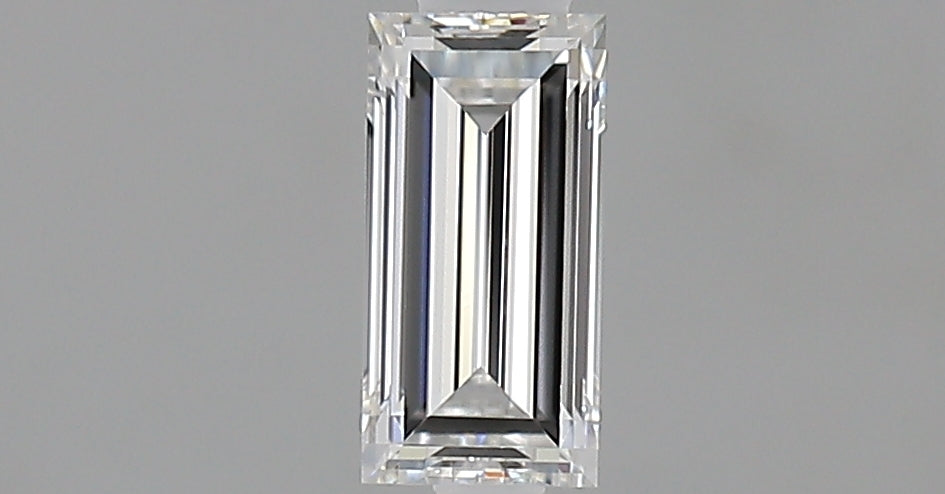 0.41 carat Baguette diamond E  VVS2