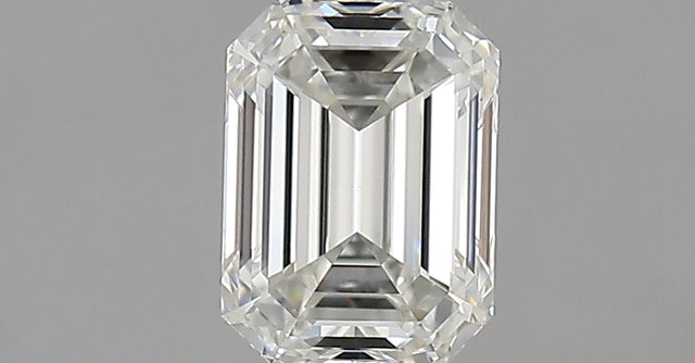 0.90 carat Emerald diamond H VS1 VeryGood