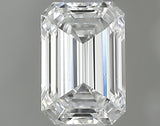 0.50 carat Emerald diamond E VS2 
