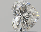 0.43 carat Heart diamond H  VVS1 Very good