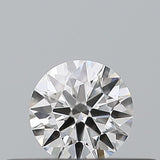 0.19 carat Round diamond F  VVS2 Excellent