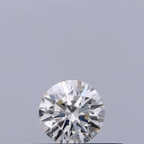 0.19 carat Round diamond F IF Excellent