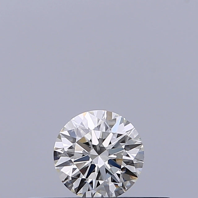 0.19 carat Round diamond F IF Excellent