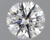 0.58 carat Round diamond K VVS2 Excellent