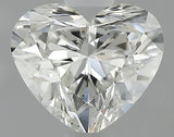 0.54 carat Heart diamond I SI1 
