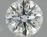 0.53 carat Round diamond G VVS2 Excellent