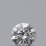 0.21 carat Round diamond D  VVS2 Excellent