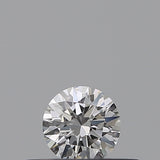 0.19 carat Round diamond F  IF Excellent