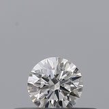0.19 carat Round diamond E VVS1 Excellent