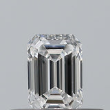 0.23 carat Emerald diamond D  VVS1