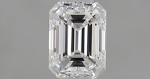 0.31 carat Emerald diamond D  VVS2 