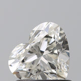 0.81 carat Heart diamond J  IF