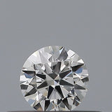 0.21 carat Round diamond D  IF Excellent
