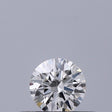 0.20 carat Round diamond E VVS2 Excellent