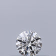 0.18 carat Round diamond E IF Excellent