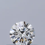 0.24 carat Round diamond E VVS1 Excellent