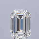 0.71 carat Emerald diamond H VVS1 