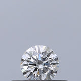 0.19 carat Round diamond E VS2 Excellent