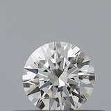 0.24 carat Round diamond F  VVS2 Excellent