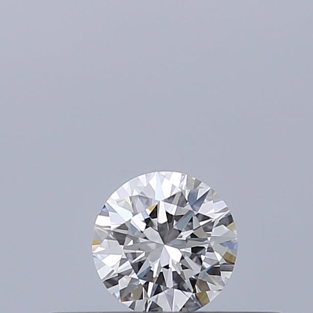 0.18 carat Round diamond E VVS2 Excellent