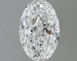 0.62 carat Oval diamond D VVS1 