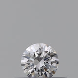 0.18 carat Round diamond D  VVS2 Excellent