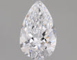 0.81 carat Pear diamond D VVS2 