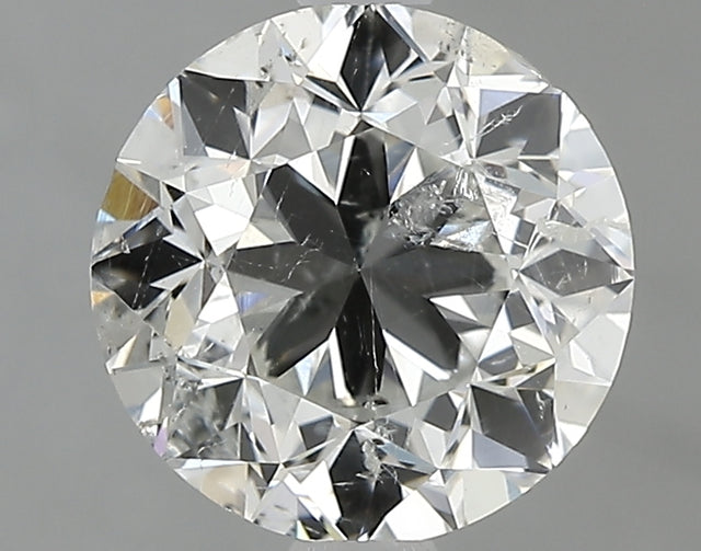 2.01 carat Round diamond G SI2 Fair