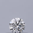 0.18 carat Round diamond E VVS1 Excellent