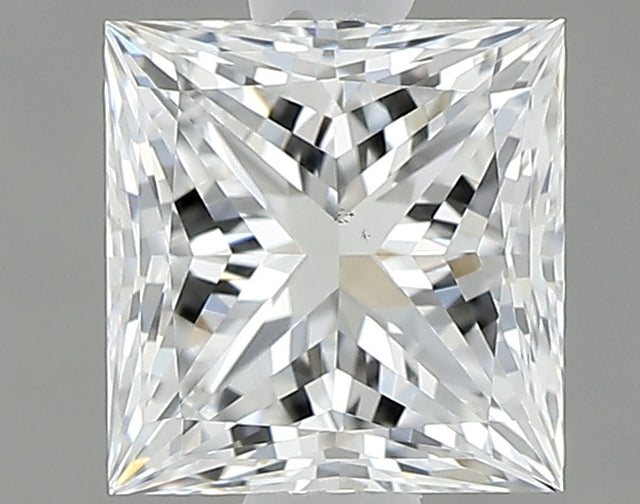 1.00 carat Princess diamond E VS2 