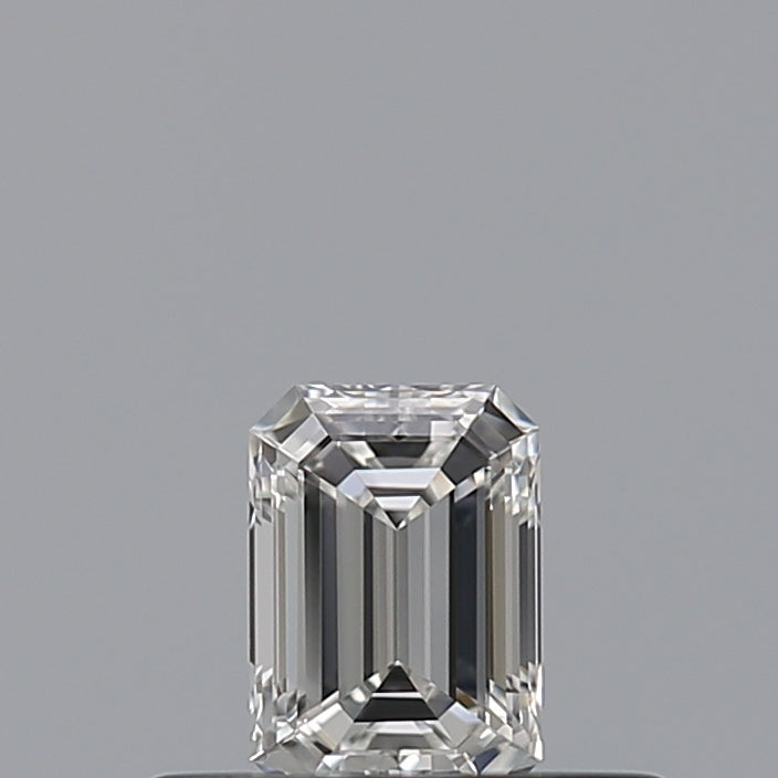 0.24 carat Emerald diamond F  VVS2