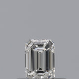 0.24 carat Emerald diamond F  VVS2