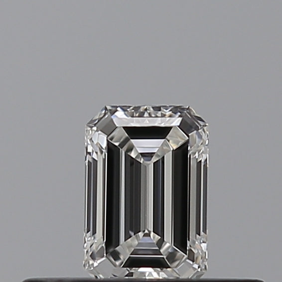 0.25 carat Emerald diamond F  VVS2