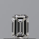 0.25 carat Emerald diamond F  VVS2