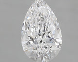 0.50 carat Pear diamond D VVS2 